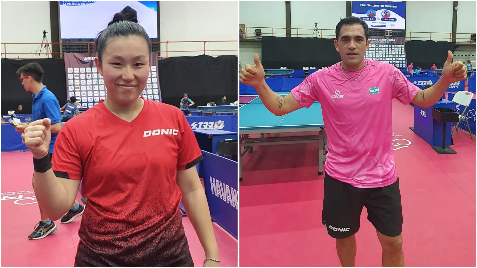 Camila Kaizoji y Gastón Alto, campeones del Abierto de la República